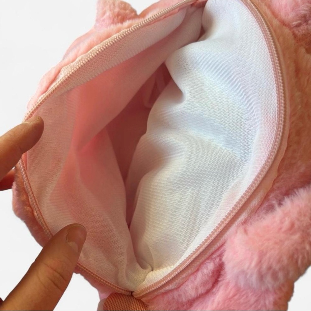 Pink Plush Character Shoulder Bag - Picture 4 of 8